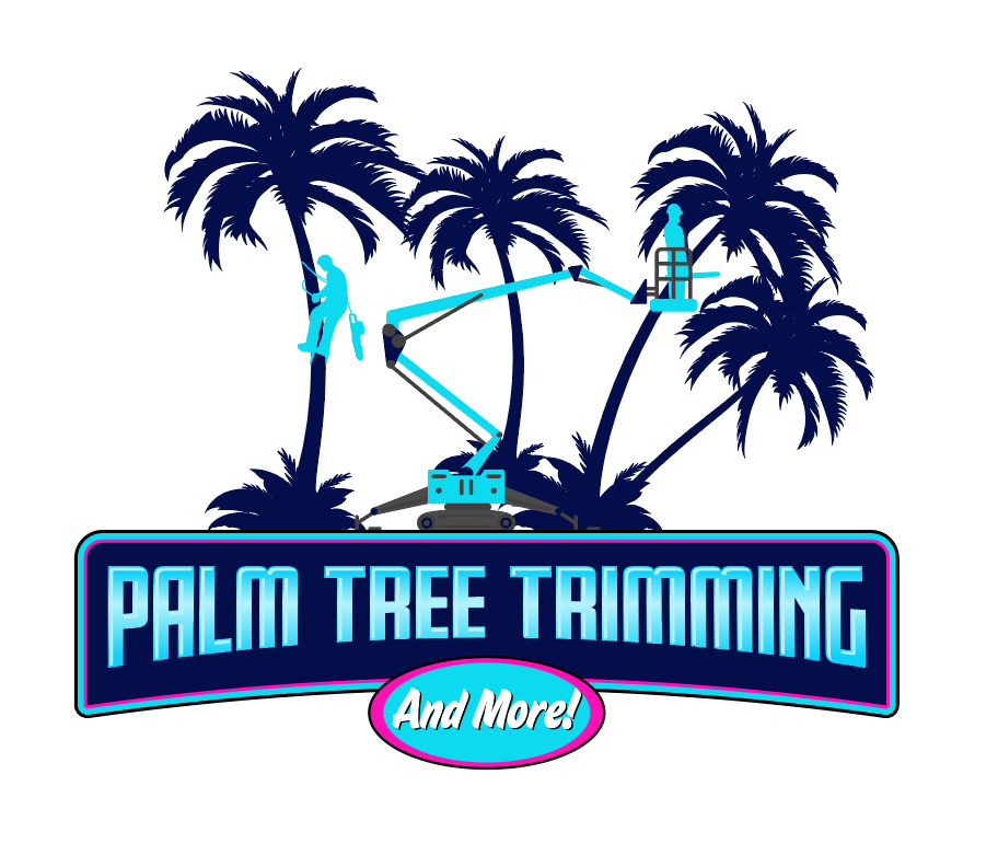 how to trim a palm tree bush